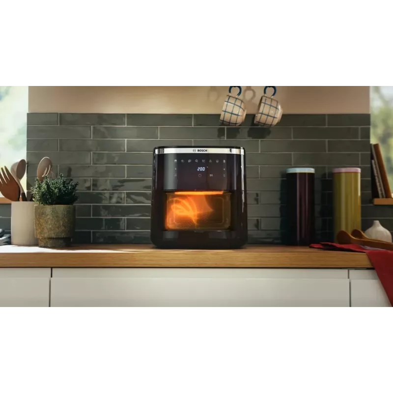 Friggitrice ad aria Bosch Serie 6 MAFS2671B apparecchio singolo 7,2 L a sé stante 1800 W friggitrice ad aria nero