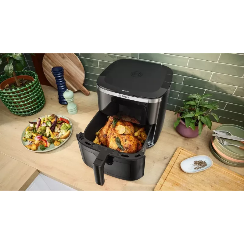 Friggitrice ad aria Bosch Serie 6 MAFS2671B apparecchio singolo 7,2 L a sé stante 1800 W friggitrice ad aria nero