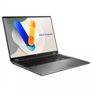 Laptop 2-in-1 ASUS Vivobook 16 Flip TP3607SA-SI155W, Intel Core Ultra 7 256V, 16 pollici WUXGA touchscreen, 16 GB RAM, 1 TB SSD, Windows 11 Home, grigio