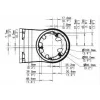 Uniview TR-WM03-D-IN nero supporto a parete per telecamere dome