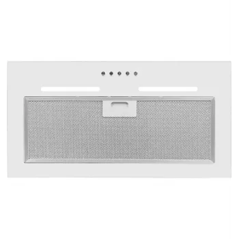 Cappa aspirante da incasso MPM MPM-45-OW-06/W — 450 mm, 645 m³/h, 3 velocità, filtro antigrasso in alluminio, bianco