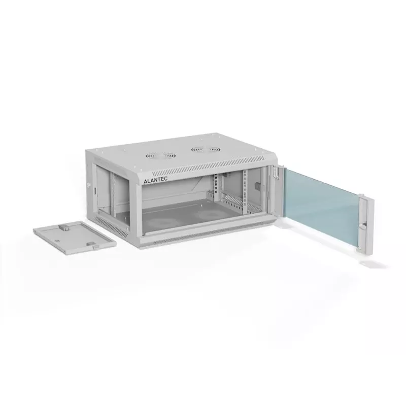 ALANTEC 19 4U 600x450 armadio a parete, grigio