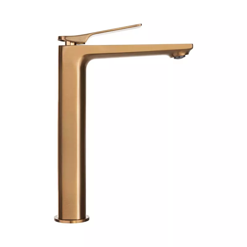 Invena | Rubinetto per lavabo | Neri BU-01-W14-L | rame