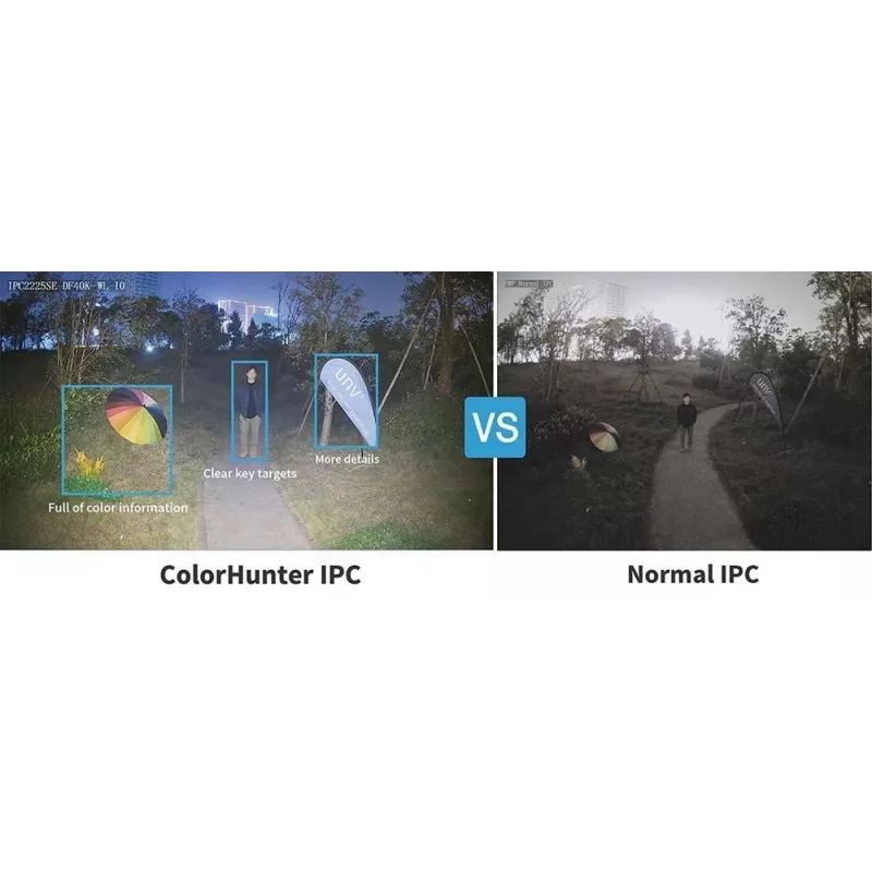 Telecamera IP IPC3634SE ColorHunter 4MP 2,8 mm