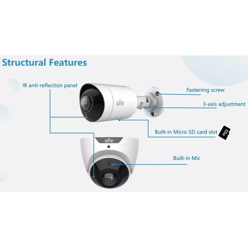 Telecamera IP antivandalo IPC3605SB-ADF16KM-I0
