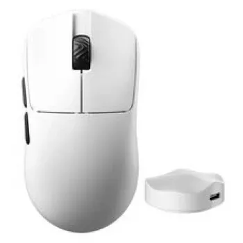 Mouse da gaming wireless Scyrox V6 — polling rate 8.000 Hz, dongle 8K, switch ottici Kailh, bianco