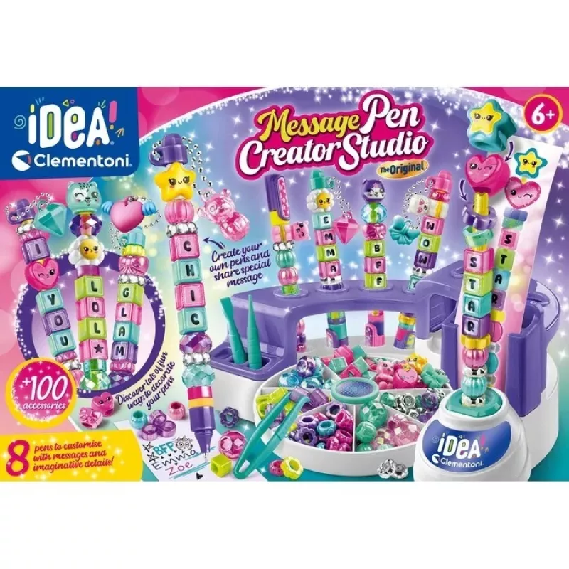 Clementoni Idea Art - fabbrica di penne a sfera con messaggio