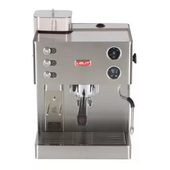 Lelit Kate PL82T, macchina per espresso, 2,5 l, chicchi di caffè, caffè macinato, macinacaffè integrato, 1200 W, acciaio inox