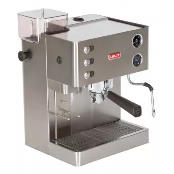 Lelit Kate PL82T, macchina per espresso, 2,5 l, chicchi di caffè, caffè macinato, macinacaffè integrato, 1200 W, acciaio inox