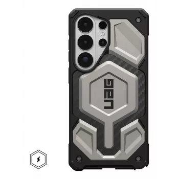 UAG Urban Armor Gear Monarch Pro custodia con modulo magnetico | Samsung Galaxy S26 Ultra | titanium | 214513113636 (214513113636)