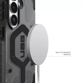 UAG Urban Armor Gear Pathfinder Case con modulo magnetico | Samsung Galaxy S26 | ash (grigio trasparente)/nero | 214528113140 (214528113140)
