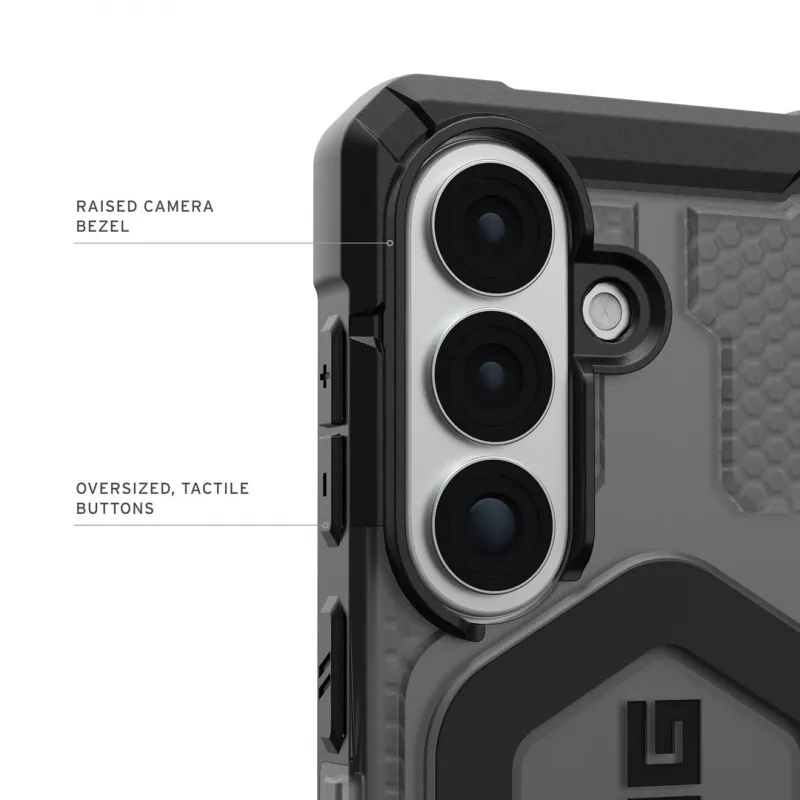 UAG Urban Armor Gear Pathfinder Case con modulo magnetico | Samsung Galaxy S26 | ash (grigio trasparente)/nero | 214528113140 (214528113140)
