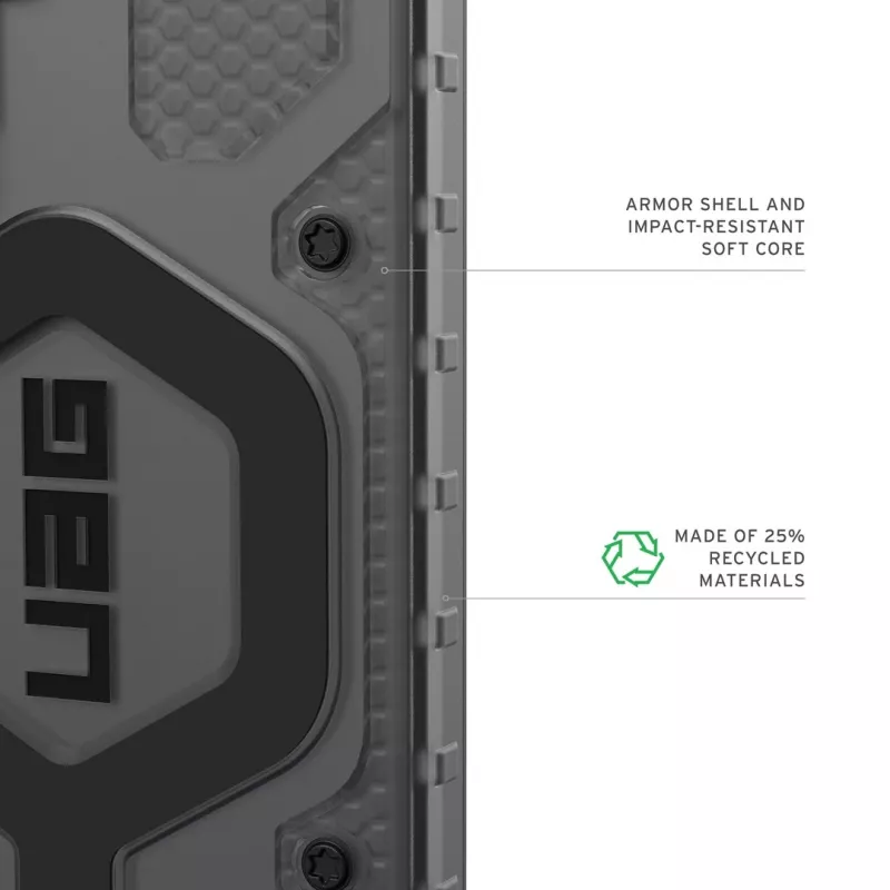 UAG Urban Armor Gear Pathfinder Case con modulo magnetico | Samsung Galaxy S26 | ash (grigio trasparente)/nero | 214528113140 (214528113140)