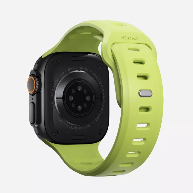 NOMAD Tempo Band - Cinturino per Apple Watch 49mm in FKM (Lumen)