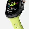 NOMAD Tempo Band - Cinturino per Apple Watch 49mm in FKM (Lumen)