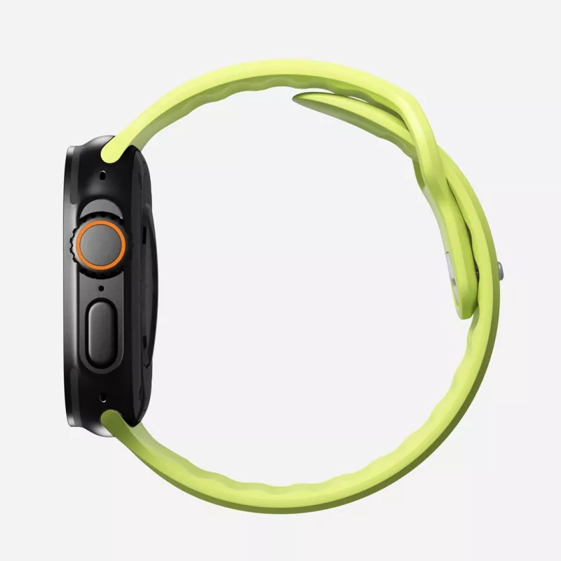 NOMAD Tempo Band - Cinturino per Apple Watch 49mm in FKM (Lumen)