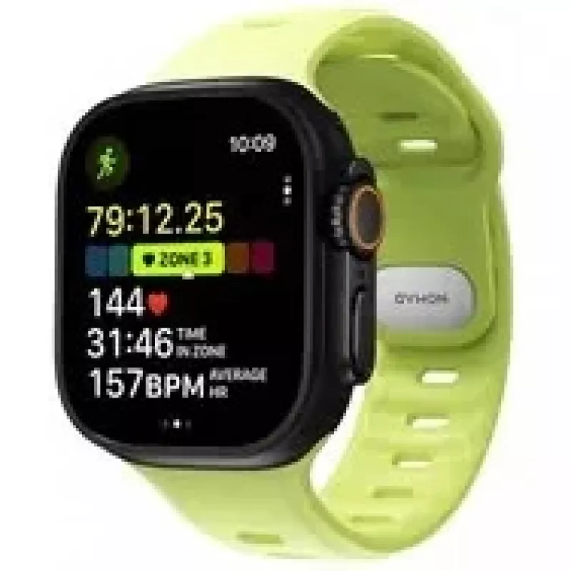 NOMAD Tempo Band - Cinturino per Apple Watch 49mm in FKM (Lumen)