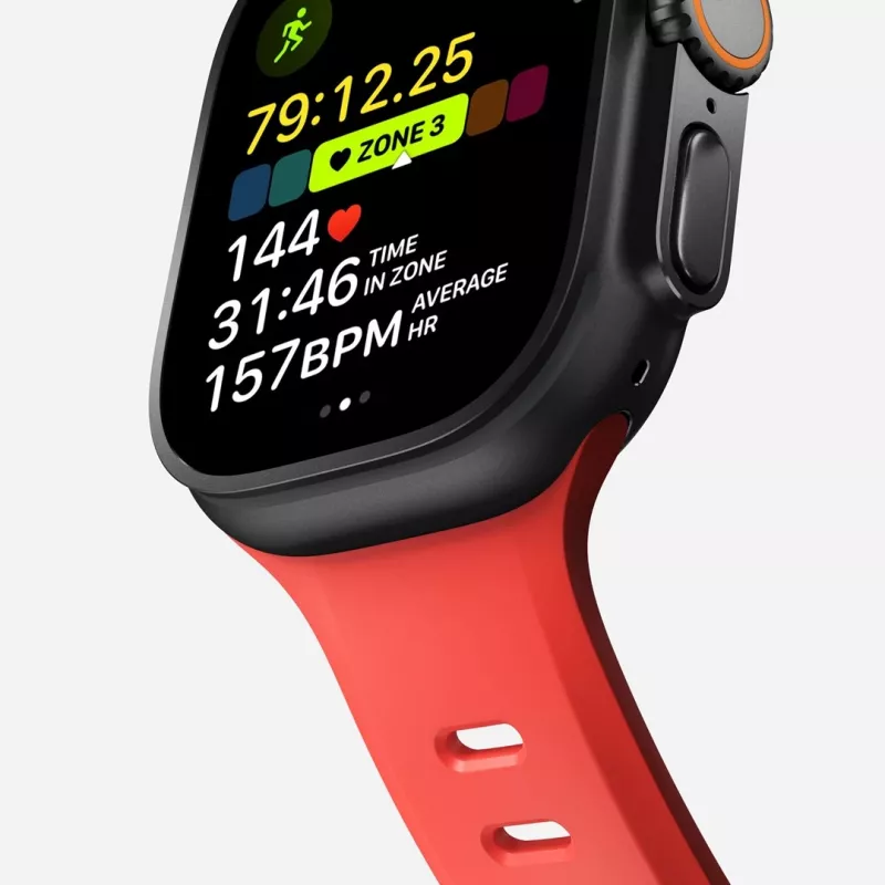NOMAD Tempo Band - Cinturino per Apple Watch 49mm in FKM (crush)