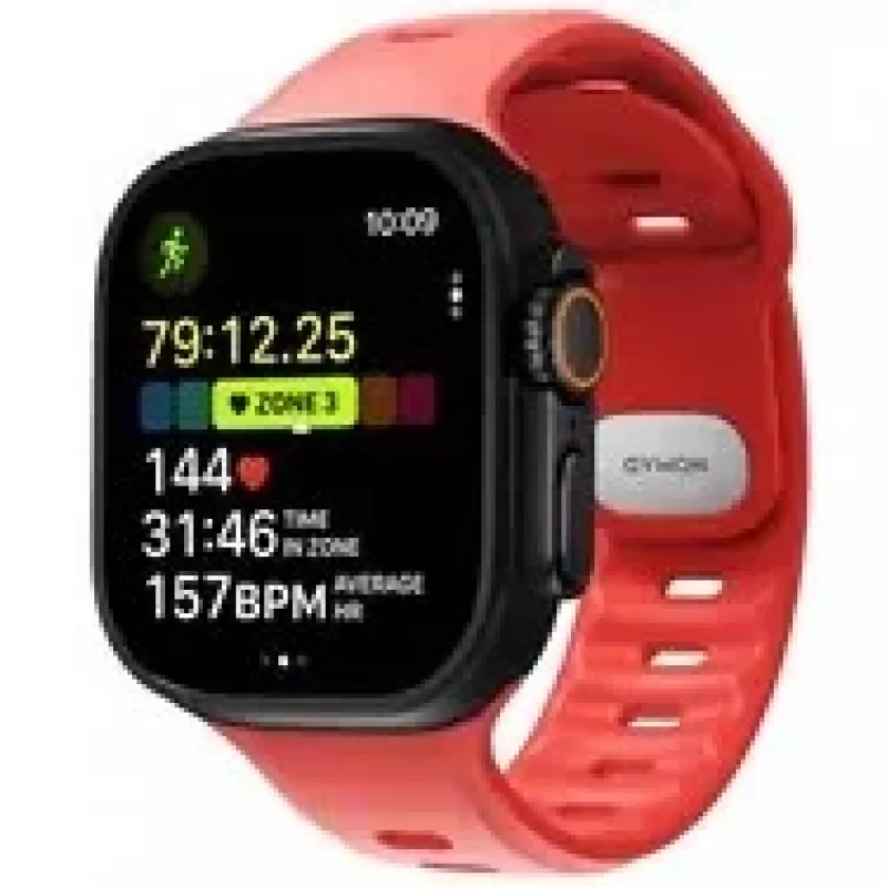 NOMAD Tempo Band - Cinturino per Apple Watch 49mm in FKM (crush)