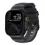 NOMAD Rocky Point Band - Cinturino per Apple Watch 46mm/49mm in FKM e titanio (Storm, hardware nero)