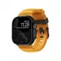 NOMAD Rocky Point Band – Cinturino per Apple Watch 46 mm/49 mm in FKM e titanio (Sol, finiture nere)