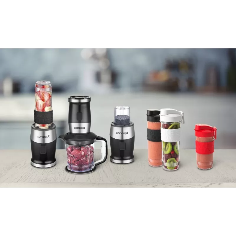 Concept SM3390 Frullatore a immersione 1,2 l 700 W nero, acciaio inox