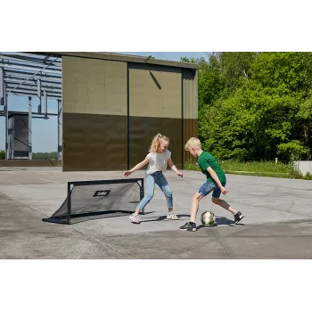 Trampolino per bambini freestanding Salta Techniq — modello 5121, polietilene/PVC/acciaio, colore telaio nero