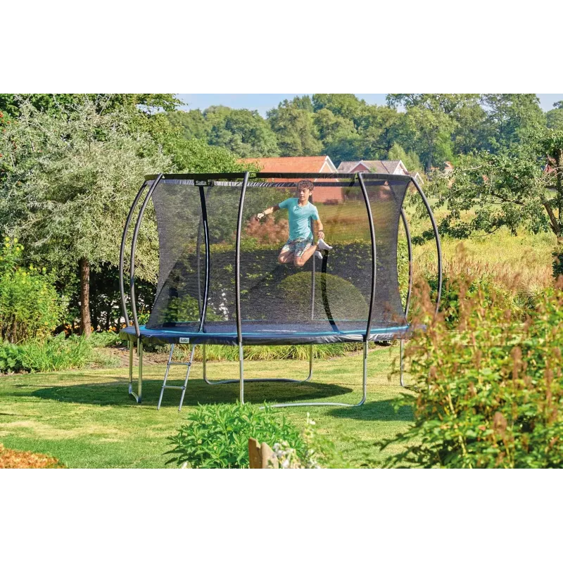 Trampolino Salta Cosmos 305 cm – marca Salta, modello 5261A, tappetino e telaio neri