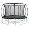 Trampolino da esterno Salta Cosmos 427 cm — modello 5263A, nero, rotondo con rete di sicurezza