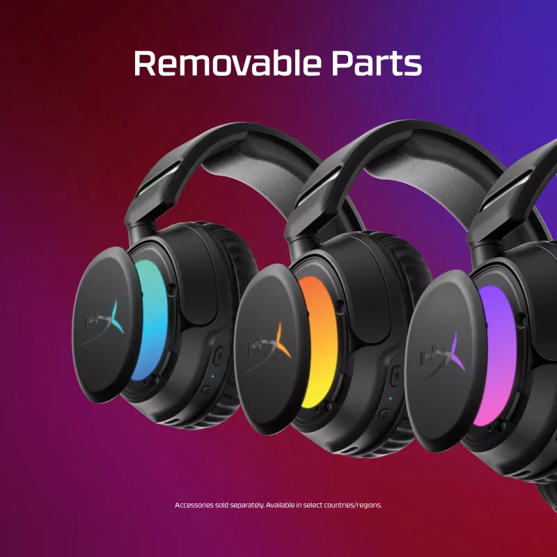 Cuffie gaming wireless HyperX Cloud Flight 2 — over-ear, nero