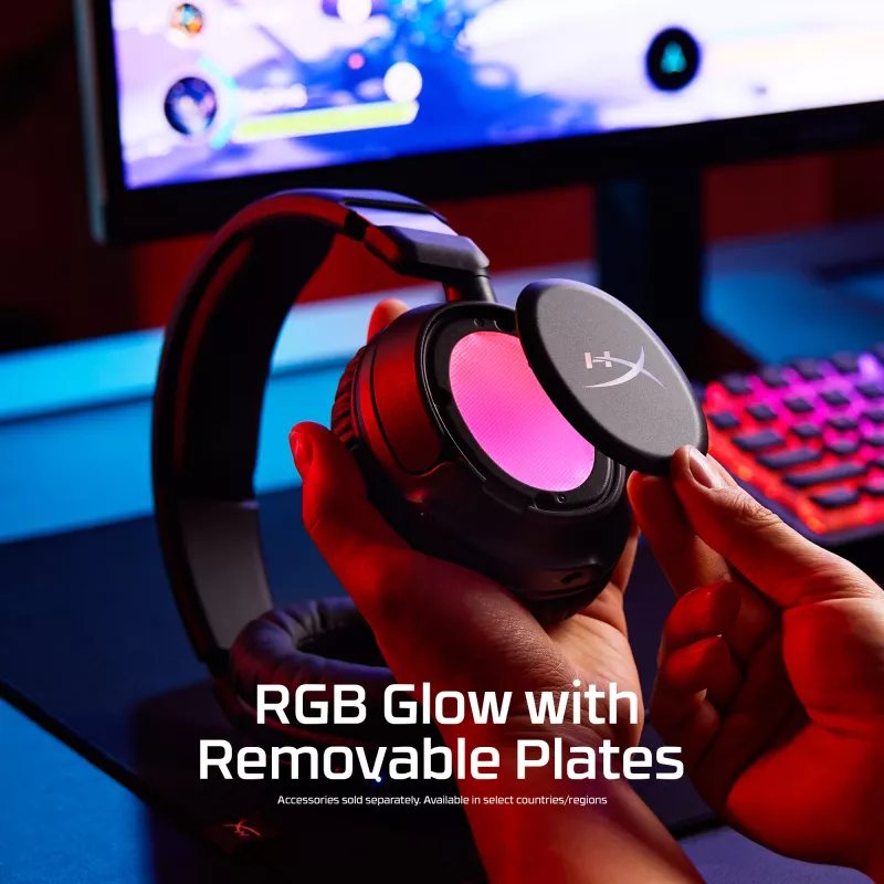 Cuffie gaming wireless HyperX Cloud Flight 2 — over-ear, nero