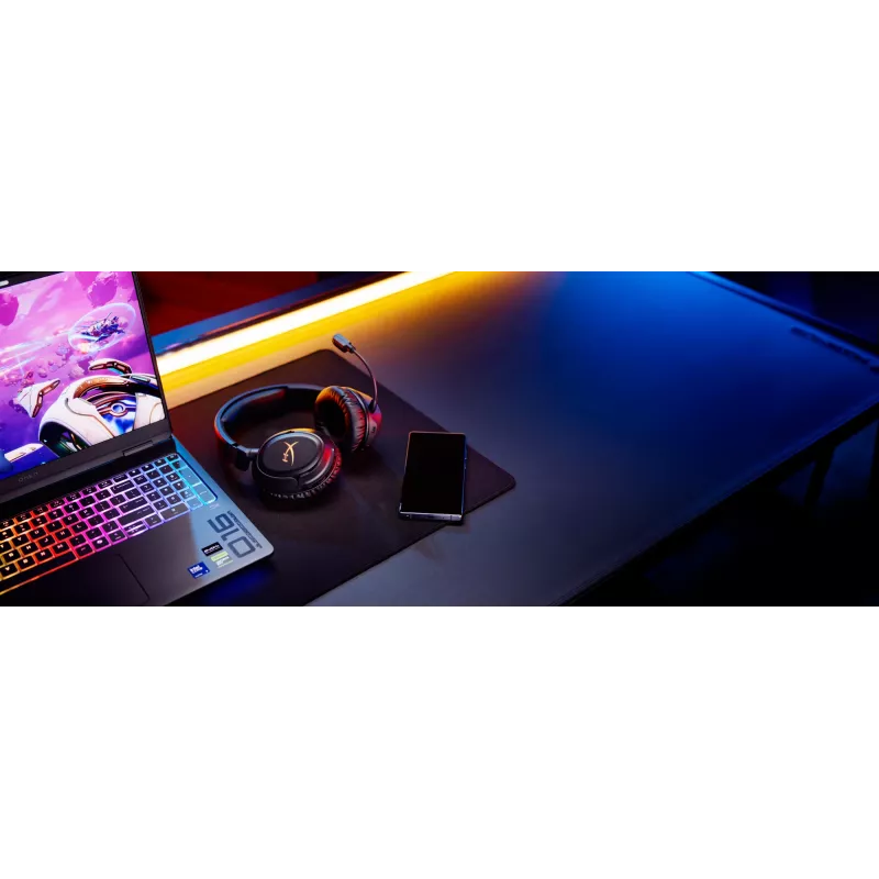 Cuffie gaming wireless HyperX Cloud Flight 2 — over-ear, nero