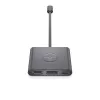 Adattatore USB-C a HDMI/DP con Power Pass-Through DELL DBQAUANBC070