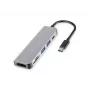 Conceptronic DONN02G docking station/replicatore di porte per laptop USB 3.2 Gen 1 (3.1 Gen 1) Type-C alluminio