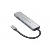 Conceptronic DONN02G docking station/replicatore di porte per laptop USB 3.2 Gen 1 (3.1 Gen 1) Type-C alluminio