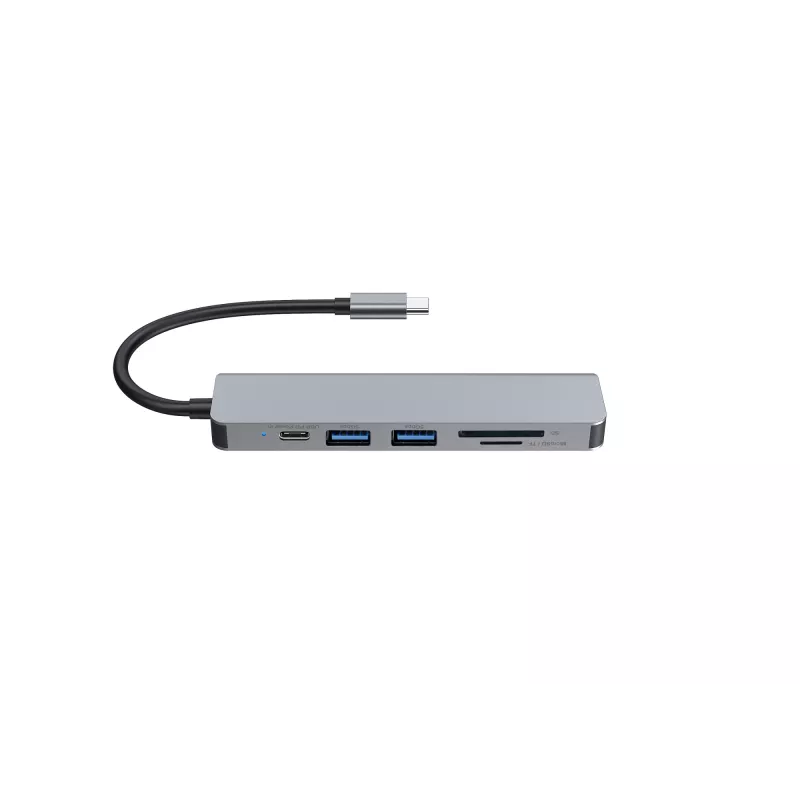 Conceptronic DONN02G docking station/replicatore di porte per laptop USB 3.2 Gen 1 (3.1 Gen 1) Type-C alluminio