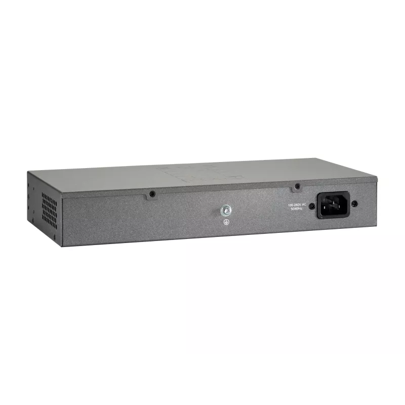 LevelOne switch Gigabit 16 porte, Gigabit Ethernet (10/100/1000), full duplex, montaggio a rack