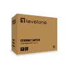 LevelOne switch Gigabit 16 porte, Gigabit Ethernet (10/100/1000), full duplex, montaggio a rack