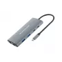 Conceptronic DONN06G docking station 10-in-1 USB 3.2 Gen 1, HDMI, 100 W USB PD, USB-C 5 Gbit/s x 2, USB-A 5 Gbit/s x 3, SD, TF/MicroSD, GbE