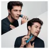 Braun Series 3 310s rasoio a lamina trimmer nero, blu