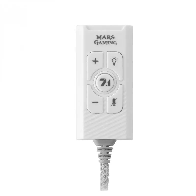 Scheda audio Mars Gaming MSC2W 7.1 USB bianco 3,5 mm