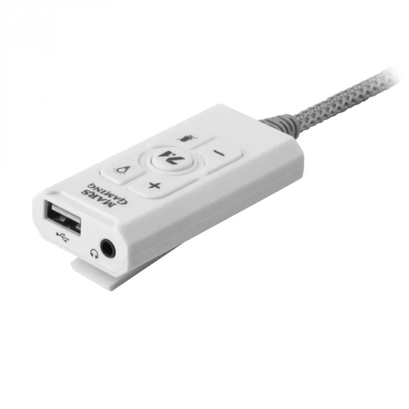 Scheda audio Mars Gaming MSC2W 7.1 USB bianco 3,5 mm