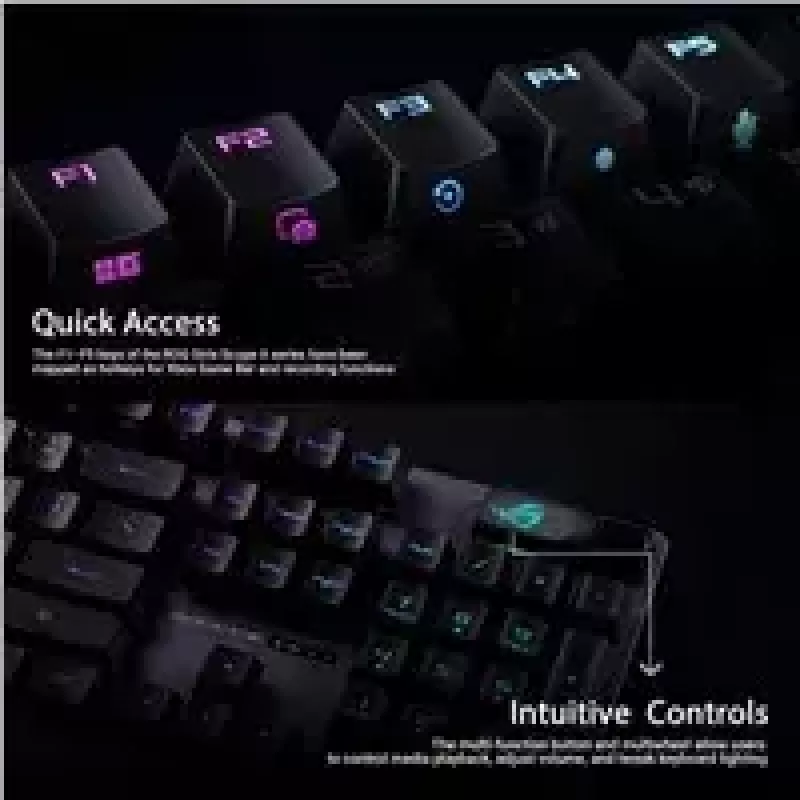 ASUS ROG Strix Scope II tastiera gaming USB nero