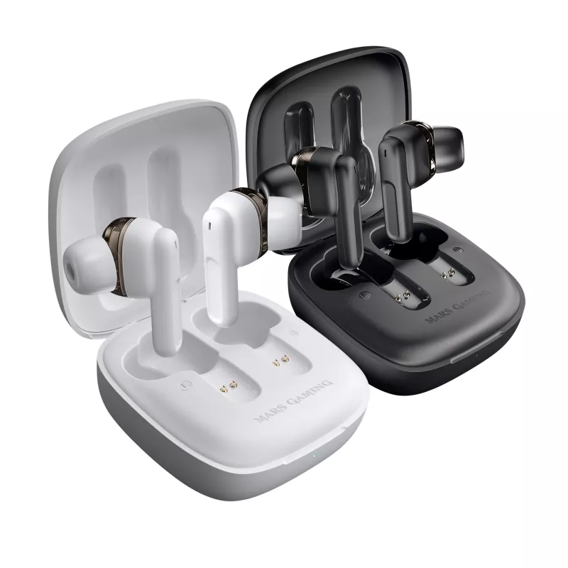 Headset Mars Gaming MHIB auricolari wireless TWS bianco