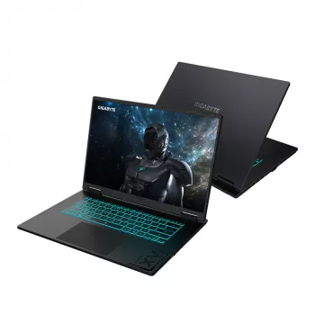 GIGABYTE GAMING A16 PRO DYHG5DECC4SH laptop Intel Core 7 240H 40,6 cm (16 pollici) Quad HD+ 32 GB LPDDR5x-SDRAM 1 TB SSD NVIDIA® GeForce RTX™ 5080 Laptop GPU Wi-Fi 6E (802.11ax) Windows 11 Home nero