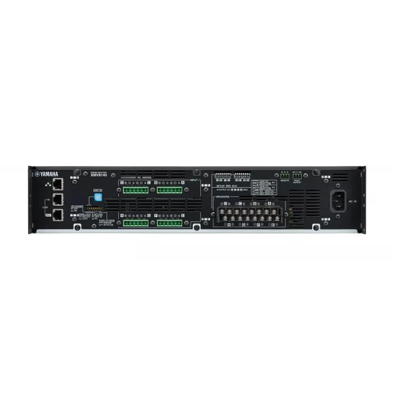Yamaha XMV8140 amplificatore audio performance/palco nero, grigio