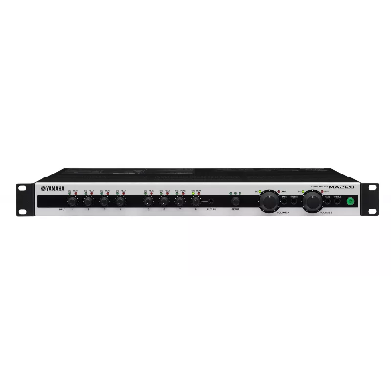 Yamaha MA2120 amplificatore audio nero, grigio