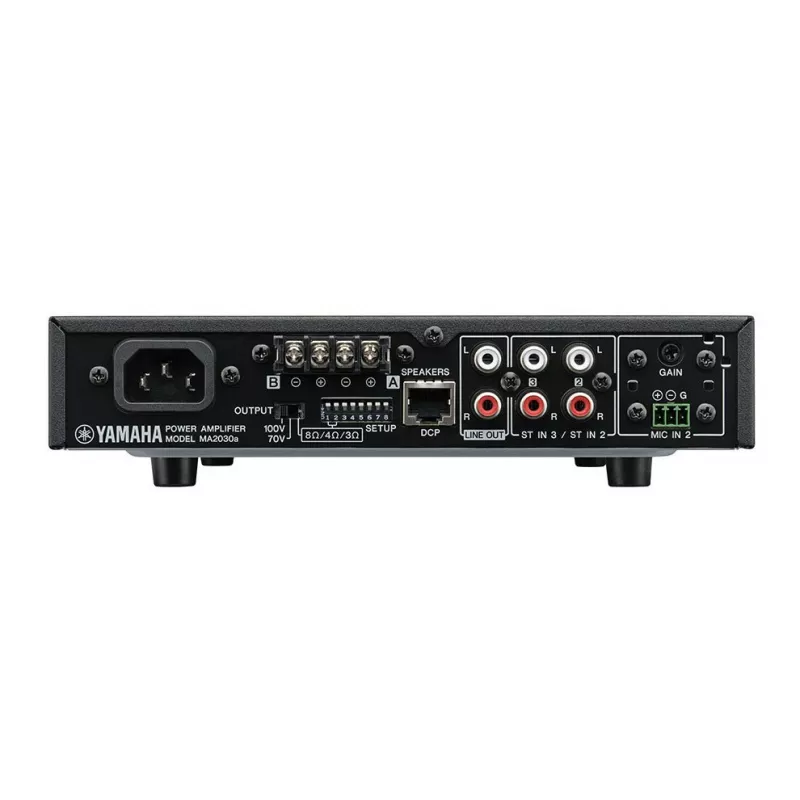 Yamaha MA2030A amplificatore audio 2.0 canali impianto ELA nero