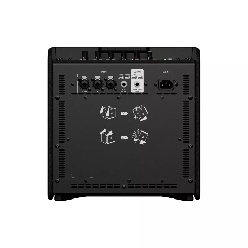 Impianto PA autonomo YAMAHA STAGEPAS 200BTR — 180 W, 2 vie, 60-20.000 Hz, nero