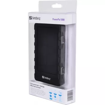 Sandberg PowerPal 5000, 5000 mAh, nero